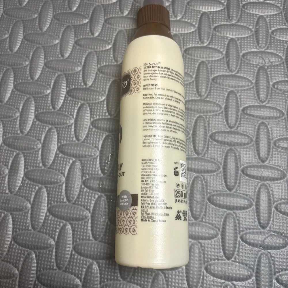 Hair & Scalp Spray Comb Out‎ Conditioner with Lanolin, Extra Dry (250Ml)